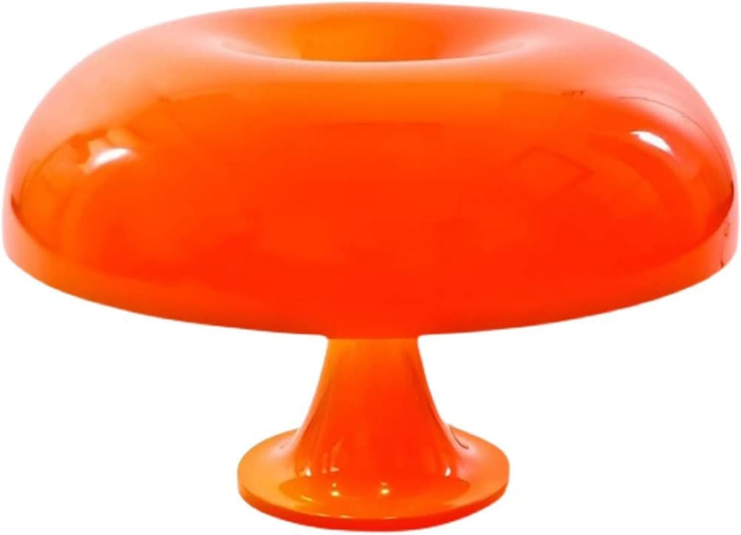 Lampe champignon orange